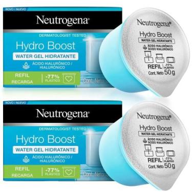 Imagem de Kit Hidratante Facial Neutrogena Hydro Boost Water Gel Refil 50g - 2 U