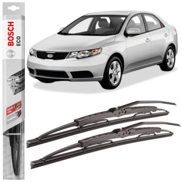 Imagem de Par Palheta Limpador Bosch ECO Para Cerato 2010 Até 2013