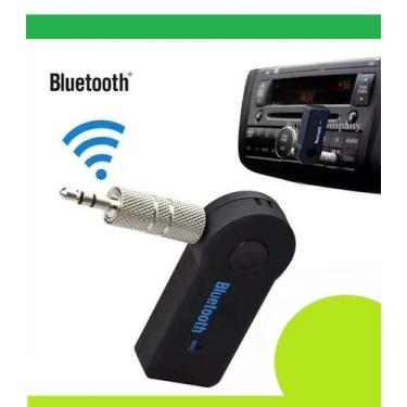 Imagem de Adaptador Veicular P2 Bluetooth Receptor Conversor P/ Carro - Receiver