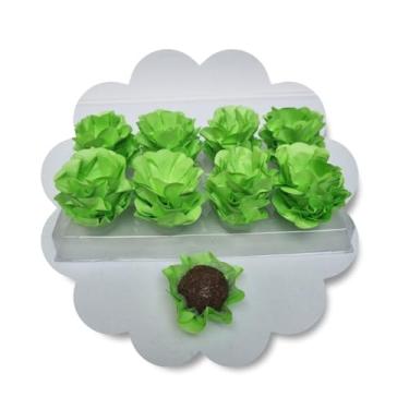 Imagem de Forminhas para Doces Finos, 40 Unidades, para Festas, Casamento e Aniversário (Verde Pistache)
