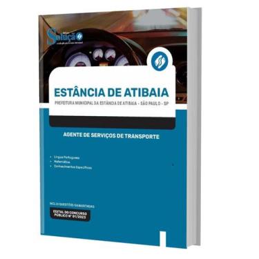 Imagem de Apostila Concurso Atibaia Sp 2023 Agente Serviços Transporte - Editora