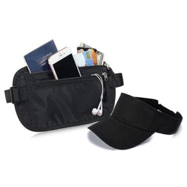 Imagem de Alwy Conjunto Esportivo Unissex com Doleira Antifurto e Viseira com Ajuste Elástico para Academia, Caminhada e Atividades ao Ar Livre