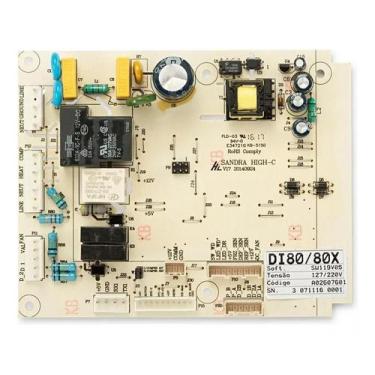 Imagem de Placa Potência Geladeira Di80x Dt80x 64501726 A02607601 - Electrolux