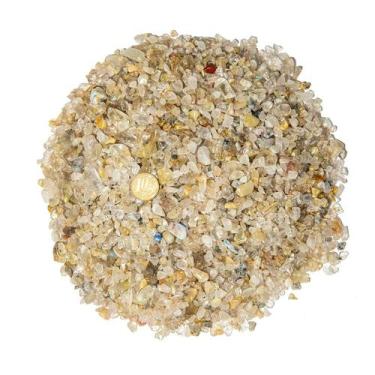 Imagem de 1kg Rutilo Rolado no Quartzo Natural PP 5 a 10 mm Tipo B - Varejo