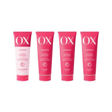 Imagem de Kit Ox Hidrata 1 Cond 200Ml+3 Shampoo 200Ml