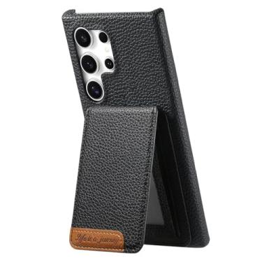 Imagem de Capa para Samsung Galaxy A25 com suporte vertical para cartões (para Samsung Galaxy A25/preto)