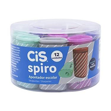 Imagem de Apontador Com Deposito Cis Spiro Cores - SERTIC
