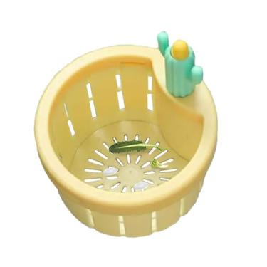 Imagem de Cesta de filtro de pia, filtro de drenagem de pia de cozinha,Filtro e rolha de ralo para de cozinha Cactus Design | Limpeza fácil criativa, coletor de ralo de para banheiro, banheira