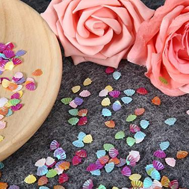 Imagem de Yctze 60G Confetes Coloridos de Festa de Lantejoulas para Aniversários e Casamentos - Luxuosa Decoração de Unhas e Material DIY para Artesanato, Suprimentos de Festa e Celebrações únicas (Pequenas