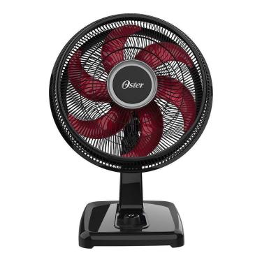 Imagem de Ventilador Ovtr481 40cm Preto Com Vermelho Oster Preto/vermelho 220v
