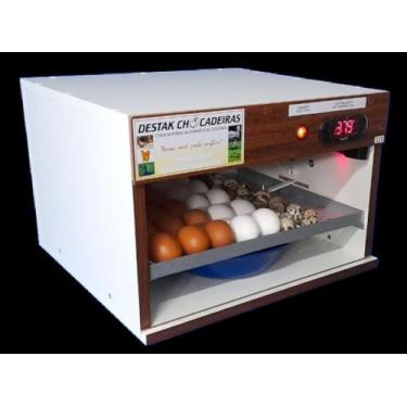 Imagem de Chocadeira 48 Ovos De Galinha Ou 100 Ovos De Codorna - Destak Chocadei