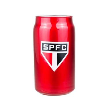 Imagem de Copo Vidro 450ml São Paulo FC SPFC - mileno