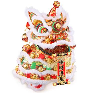 Imagem de Piececool Quebra-Cabeças 3D Para Adultos, Kits De Construção Modelos Metálicos Dança Leão Chinês, Quebra-Cabeças, Artesanato Montagem Faça Você Mesmo, Decoração Casa