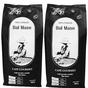 Imagem de Café Gourmet Torrado E Moído 1KG Tipo Único Torra Media 100% Conilon