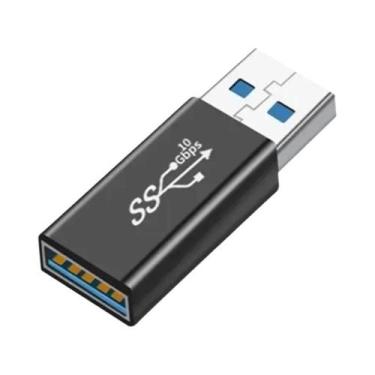 Imagem de Adaptador Tipo C Para USB Fêmea 10Gbps Conversor Universal USB 3.0 OTG
