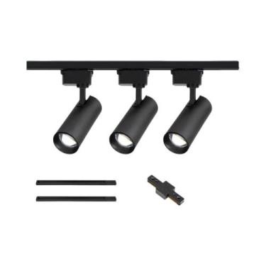 Imagem de Luz De Trilho LED Regulável Com Controle Remoto, Holofote De Teto Para