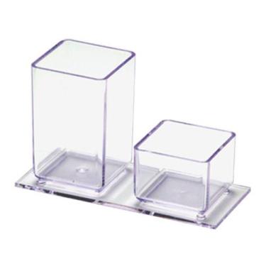 Imagem de Porta Lápis/clipes Ref. 939.3 Cristal - Acrimet