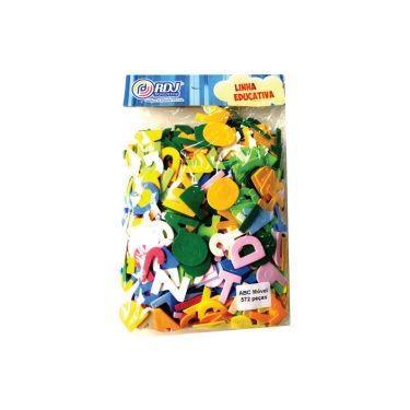 Imagem de Alfabeto Móvel 572 Peças (110 Vogais e 462 Consoantes) Ref. 103 - RDJ