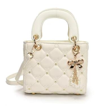 Imagem de DISSONA Bolsas e bolsas femininas com alça superior bolsa de ombro bolsa carteiro para mulheres bolsas transversais, Branco 0, Tendência