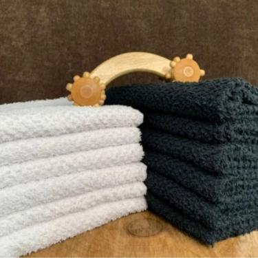 Imagem de Kit 5 Toalhas de Rosto para Salão 100% Algodão 70x48cm 