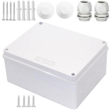 Imagem de Caixa de junção Zulkit ABS Plástico IP65 Impermeável 26x20x12cm