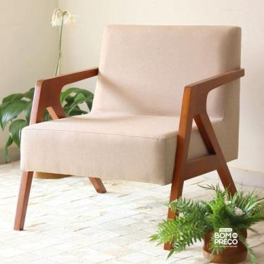 Imagem de Poltrona Decorativa Madeira Maciça - Itália - Art Salas