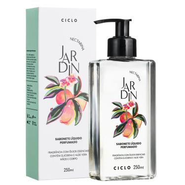 Imagem de Sabonete liquido Jardin Luxo Ciclo Nectarina 250ml (2874)