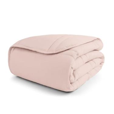 Imagem de Edredom Casal Queen 2.40x2.20 Micropercal 200 Fios (01 Peça) (ROSA NUVEM)