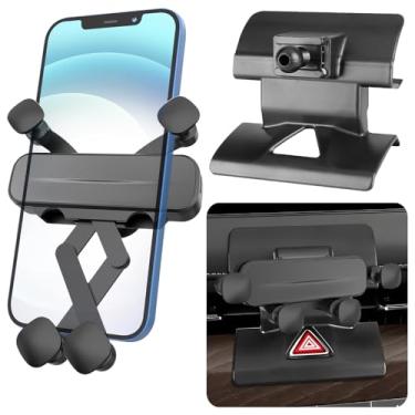 Imagem de LUNQIN Suporte de telefone de carro para Genesis G80 2021 2022 2023 2024 acessórios automotivos decoração interior suporte celular smartphone