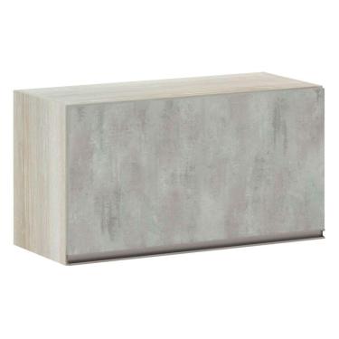 Imagem de Armário Basculante 70cm 1 Porta Legno Crema C/Concreto