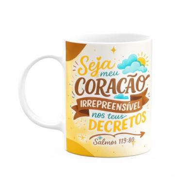 Imagem de JPS INFO, Caneca Religiosa Versículos Bíblicos - Salmos 119:80
