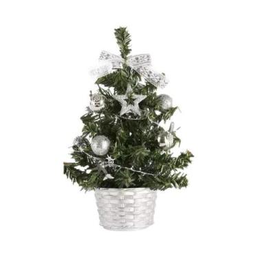 Imagem de Árvore de Natal Artificial (20/30/40cm) - Decoração para Casa, Quarto 