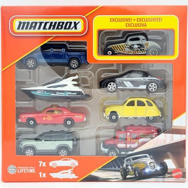 Imagem de Carrinho - Matchbox Fusca Com 8 Carros MATTEL