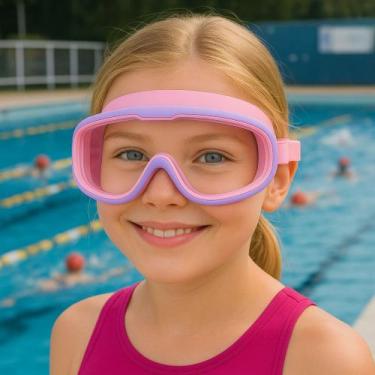 Imagem de Óculos-máscara infantil p/ natação-silicone mergulho-mesaio d - ALÍKI,