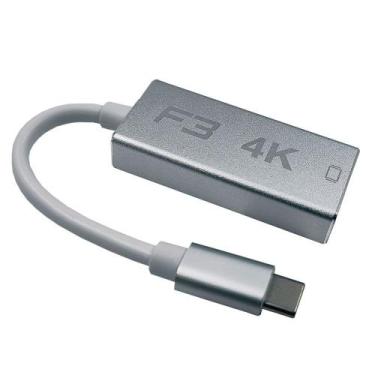 Imagem de Cabo Adaptador USB-C para Hdmi 4K, F3 Type-C JC-TYC-HM