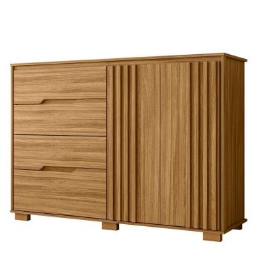 Imagem de Cômoda Texas 2 Portas E 4 Gavetas Freijó - Moval Freijó