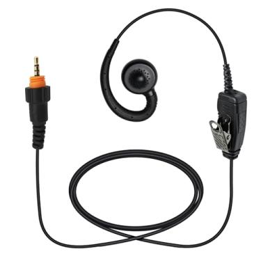 Imagem de Fone de ouvido giratório tipo walkie talkie em forma de C, fone de ouvido, microfone, fone de ouvido embutido com microfone para Motorola Solutions Radio clp 1010 1040 1060 1080 clp1010 clp1040