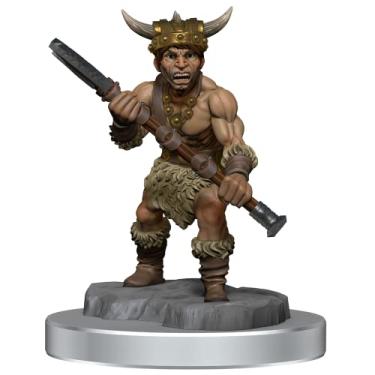 Imagem de D&D Nolzur's Marvelous Miniatures: Halfling Barbarians – Miniatura sem pintura/Primed Dungeons and Dragons da WizKids – Compatível com DND e outros jogos RPG de mesa TTRPG