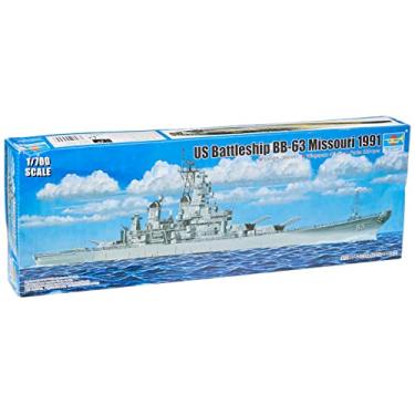 Imagem de Trumpeter 1/700 USS Missouri BB63 Battleship 1991 Model Kit