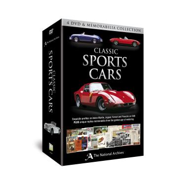 Imagem de Classic Sports Cars (4 DVD & Memorabilia Collection)