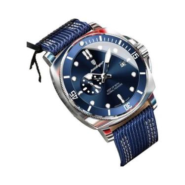 Imagem de Relógio Esportivo Luxuoso À Prova d'Água E Luminoso Para Homens, Relóg