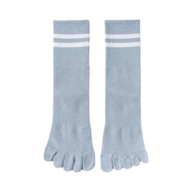 Imagem de Meias Antiderrapantes Femininas De Cinco Dedos Para Yoga E Pilates, 5 