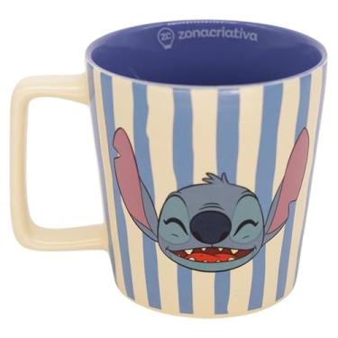 Imagem de Zona Criativa - Caneca Buck Listrada Stitch 400ML