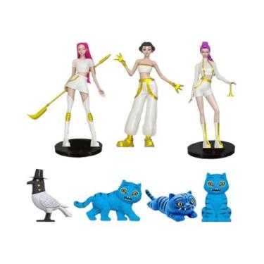 Imagem de Conjunto De Figuras De Ação Kpop Demon Hunters 5-18 Peças Derpy Rumi M