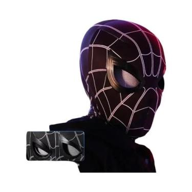 Imagem de Máscara Do Homem-Aranha Com Olhos Móveis, Acessório De Cosplay, Prop D