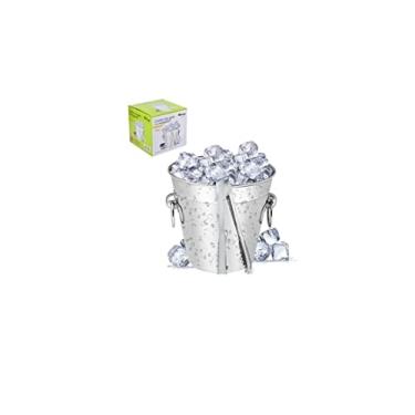 Imagem de BALDE DE GELO 14CM 1100ML C/PEGADOR INOX