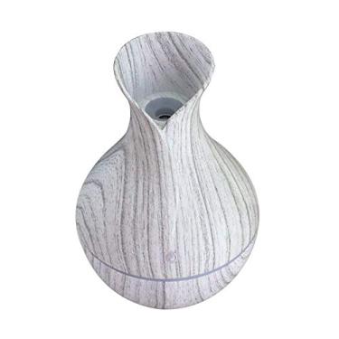 Imagem de 130ml Difusor Vaso Criativo Madeira Silencioso USB Umidificador de Ar Máquina Aromaterapia com Óleo Essencial para Casa Escritório Quarto Residencial