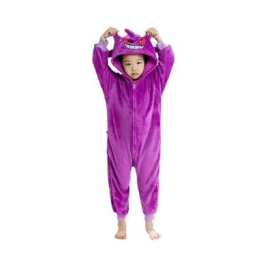 Imagem de Pijama Cosplay Pokémon - Gengar, Snorlax e Pikachu - Adulto, XL adulto