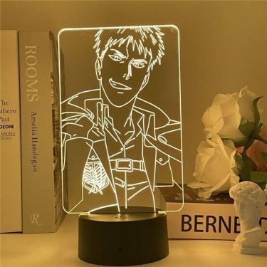 Imagem de Luz noturna LED 3D Attack on Titans Annie Leonharts