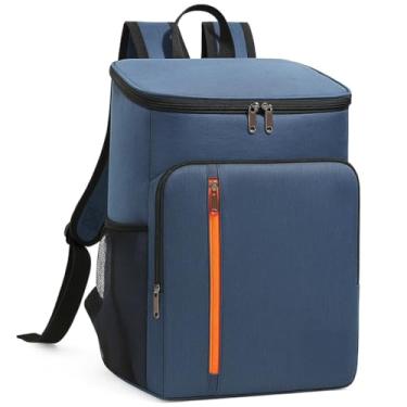 Imagem de Mochila Térmica Grande 20L Cooler Portátil Resistente Impermeável Piqueniques Viagens Esportes Ar Livre - 29 * 17 * 42cm(Auzl)